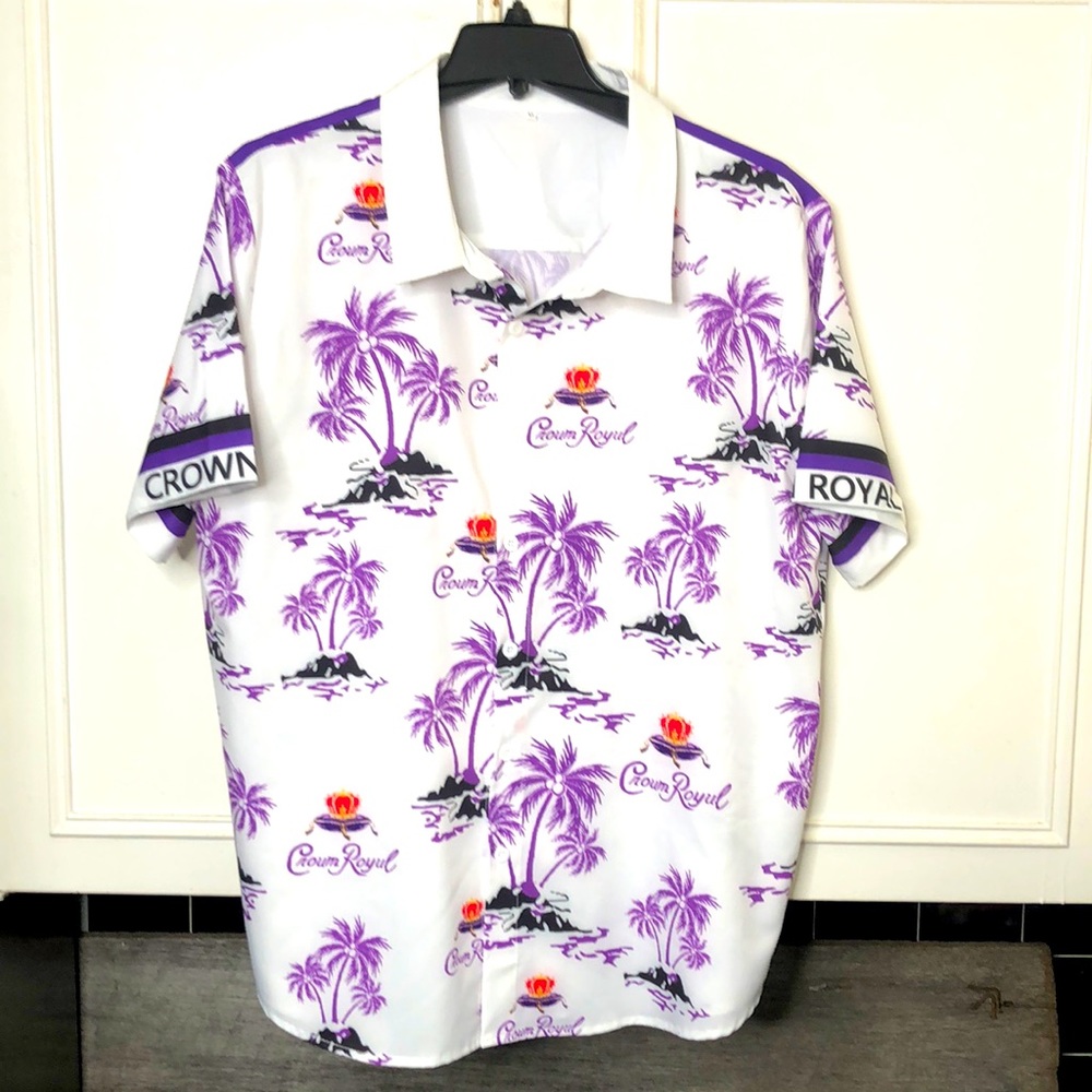 Crown Royal Hawaiian shirt men’s size XL